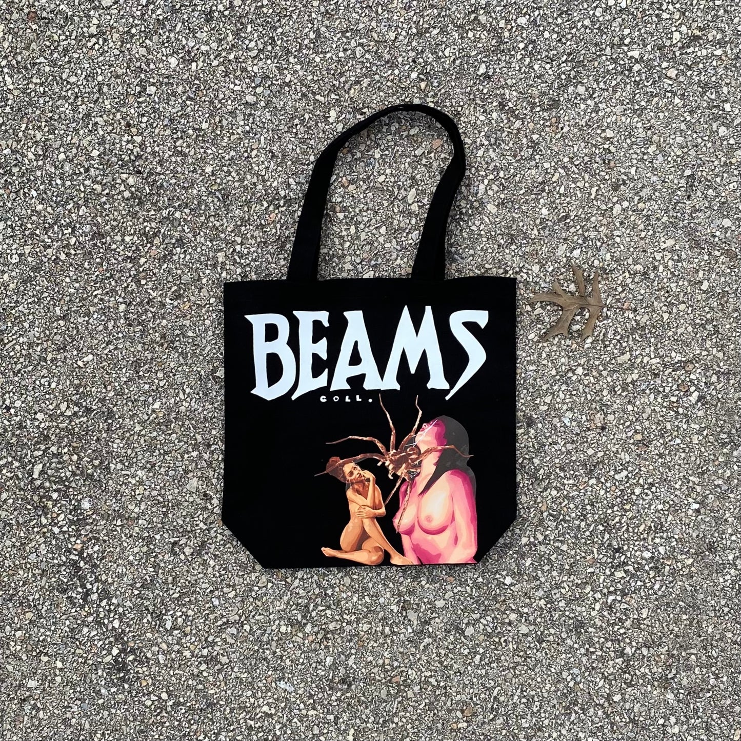 Beams Coll. Tote Bag (Black)
